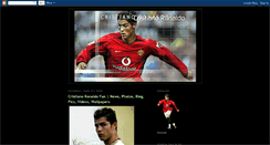 Desktop Screenshot of cristiano-ronaldo-football.blogspot.com