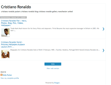 Tablet Screenshot of cristiano-ronaldo-football.blogspot.com