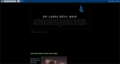 Desktop Screenshot of lankadevilmask.blogspot.com