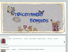 Tablet Screenshot of eutricotandosonhos.blogspot.com