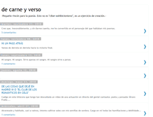 Tablet Screenshot of decarneyverso.blogspot.com