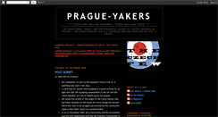 Desktop Screenshot of prague-yakers.blogspot.com