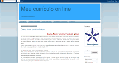 Desktop Screenshot of meucurriculoonline.blogspot.com