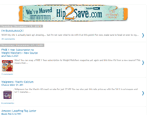 Tablet Screenshot of hip2save.blogspot.com