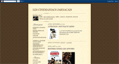 Desktop Screenshot of lescinemaniacs.blogspot.com