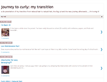 Tablet Screenshot of journeytocurly.blogspot.com