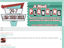 Tablet Screenshot of 247lowcarbdiner.blogspot.com