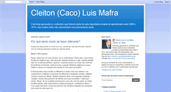 Desktop Screenshot of cleitonmafra.blogspot.com