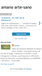Mobile Screenshot of amanoarte-sano.blogspot.com