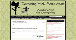 Desktop Screenshot of couponingamomssport.blogspot.com