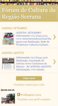 Mobile Screenshot of forumdeculturadaserra.blogspot.com