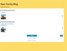 Tablet Screenshot of littlehamfamily.blogspot.com