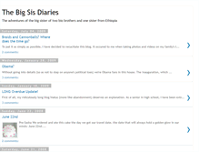 Tablet Screenshot of bigsisdiaries.blogspot.com