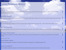 Tablet Screenshot of laman-melayu.blogspot.com