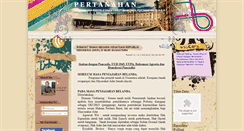 Desktop Screenshot of pertanahan99.blogspot.com