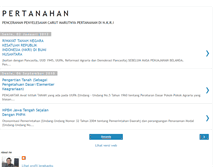 Tablet Screenshot of pertanahan99.blogspot.com