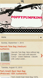Mobile Screenshot of poppypumpkins.blogspot.com