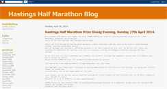 Desktop Screenshot of hastings-half.blogspot.com