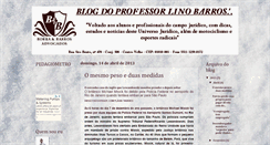 Desktop Screenshot of linobarros.blogspot.com