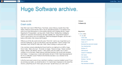 Desktop Screenshot of hugesoftwareannals.blogspot.com