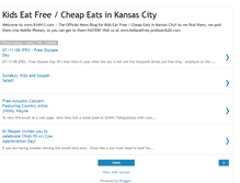 Tablet Screenshot of kidseatfree.blogspot.com