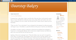 Desktop Screenshot of doorstepbakery.blogspot.com