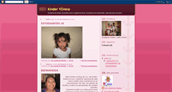 Desktop Screenshot of kinder1crece.blogspot.com