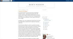 Desktop Screenshot of momswindow.blogspot.com