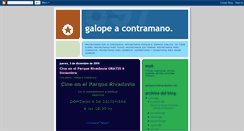 Desktop Screenshot of galopeacontramano.blogspot.com