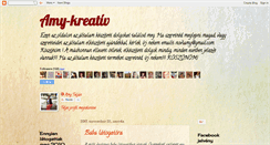 Desktop Screenshot of amy-kreativ.blogspot.com