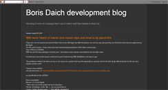 Desktop Screenshot of boris-daich.blogspot.com