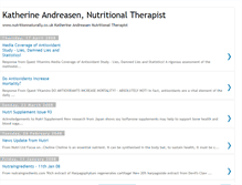 Tablet Screenshot of katherine-nutritionnaturally.blogspot.com