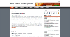 Desktop Screenshot of obat-kanker-payudara.blogspot.com