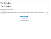 Tablet Screenshot of dietzones.blogspot.com
