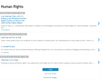 Tablet Screenshot of humanrights-irish.blogspot.com