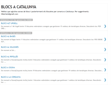 Tablet Screenshot of blocscatalunya.blogspot.com