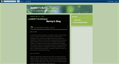 Desktop Screenshot of barneysbloghimym.blogspot.com