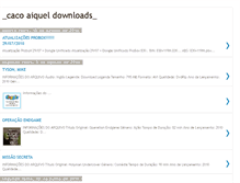 Tablet Screenshot of cacoaiqueldownloads.blogspot.com