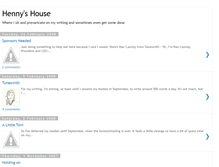 Tablet Screenshot of hennyshouse.blogspot.com