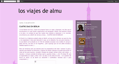 Desktop Screenshot of losviajesdealmu.blogspot.com