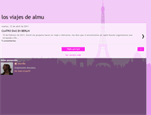 Tablet Screenshot of losviajesdealmu.blogspot.com