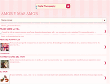 Tablet Screenshot of amor-amorymasamor.blogspot.com