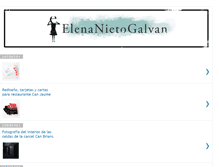 Tablet Screenshot of elenanietogalvan.blogspot.com