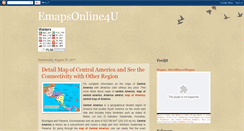 Desktop Screenshot of emapsonline4u.blogspot.com