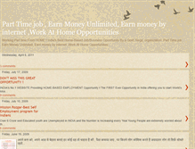 Tablet Screenshot of earnmoneyunlimited4u.blogspot.com