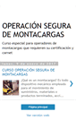 Mobile Screenshot of montacargistas.blogspot.com