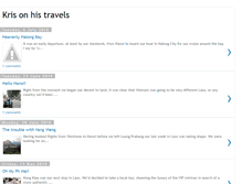 Tablet Screenshot of kris-on-his-travels.blogspot.com