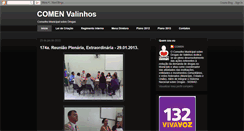 Desktop Screenshot of comen-valinhos.blogspot.com