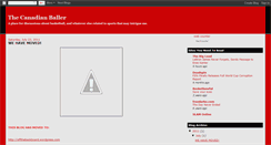 Desktop Screenshot of canadianballer.blogspot.com