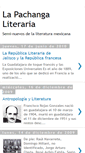 Mobile Screenshot of lapachangaliteraria.blogspot.com